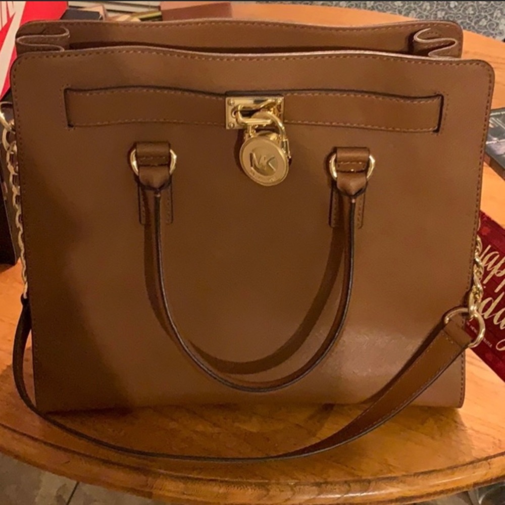 New Michael Kors Hamilton Satchel Bag